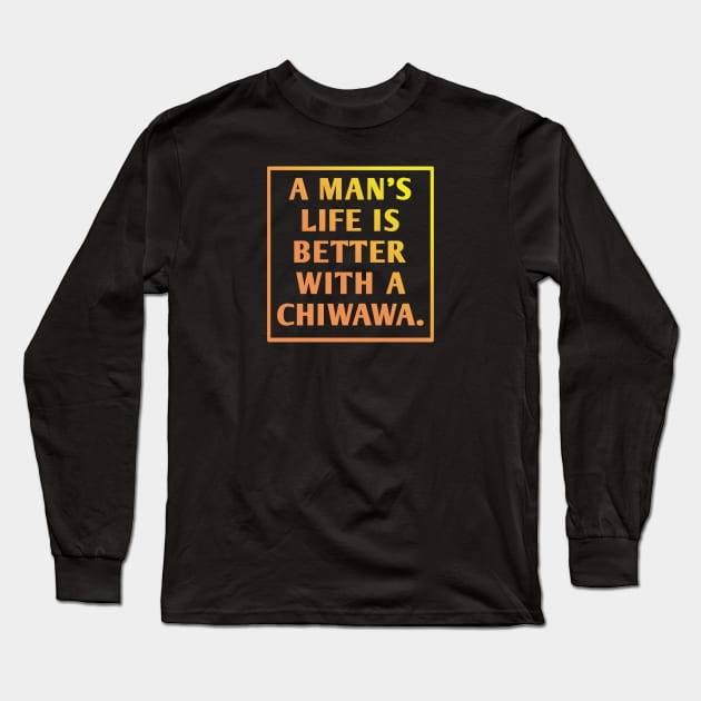 Chiwawa Long Sleeve T-Shirt by BlackMeme94